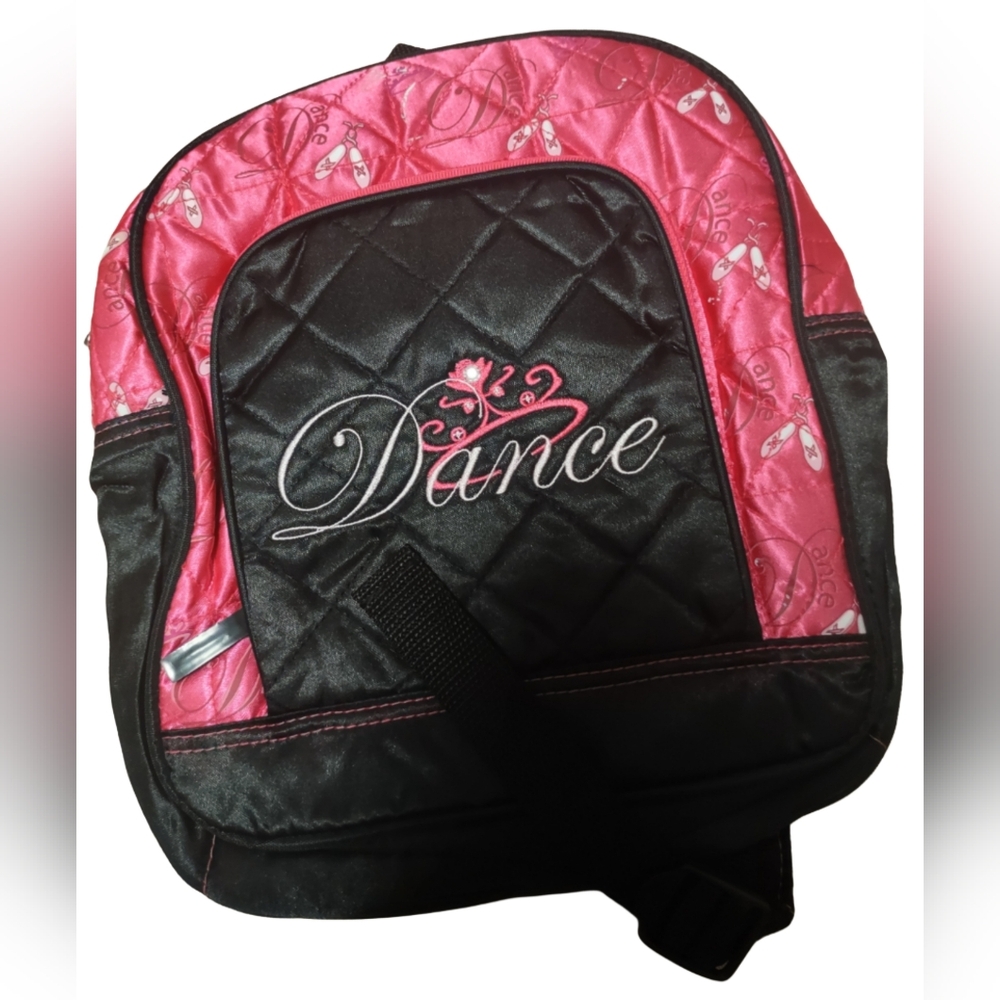Pink and Black Dance Backpack
